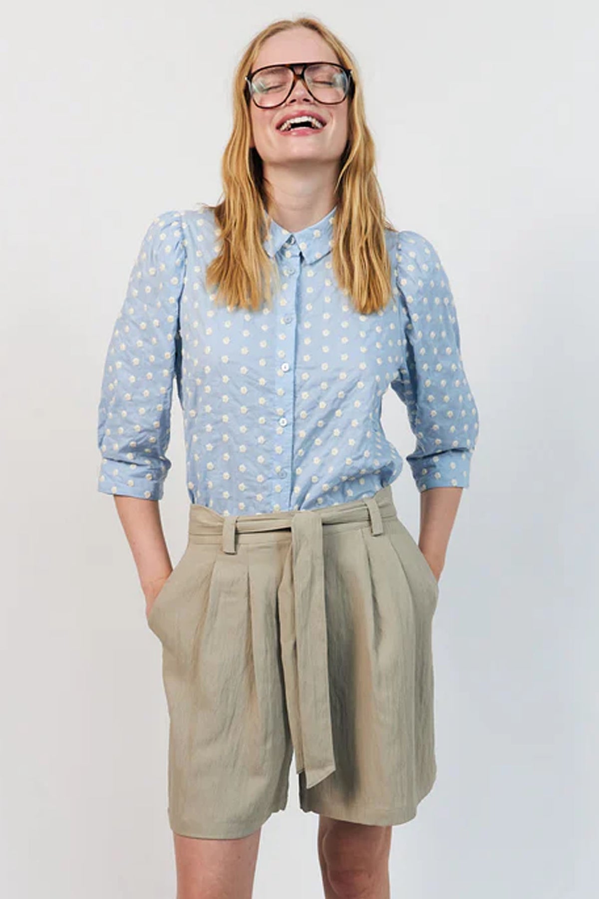 Bonoll Shirt Ss Light Blue - 26272-1030