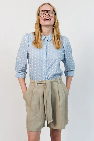 Bonoll Shirt Ss Light Blue - 26272-1030 Thumbnail