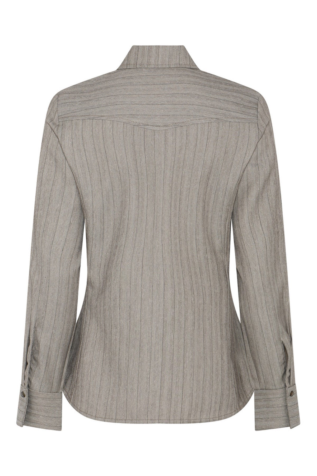 BoxelderBBFuju shirt Pinstripe w sequins - BBW4729