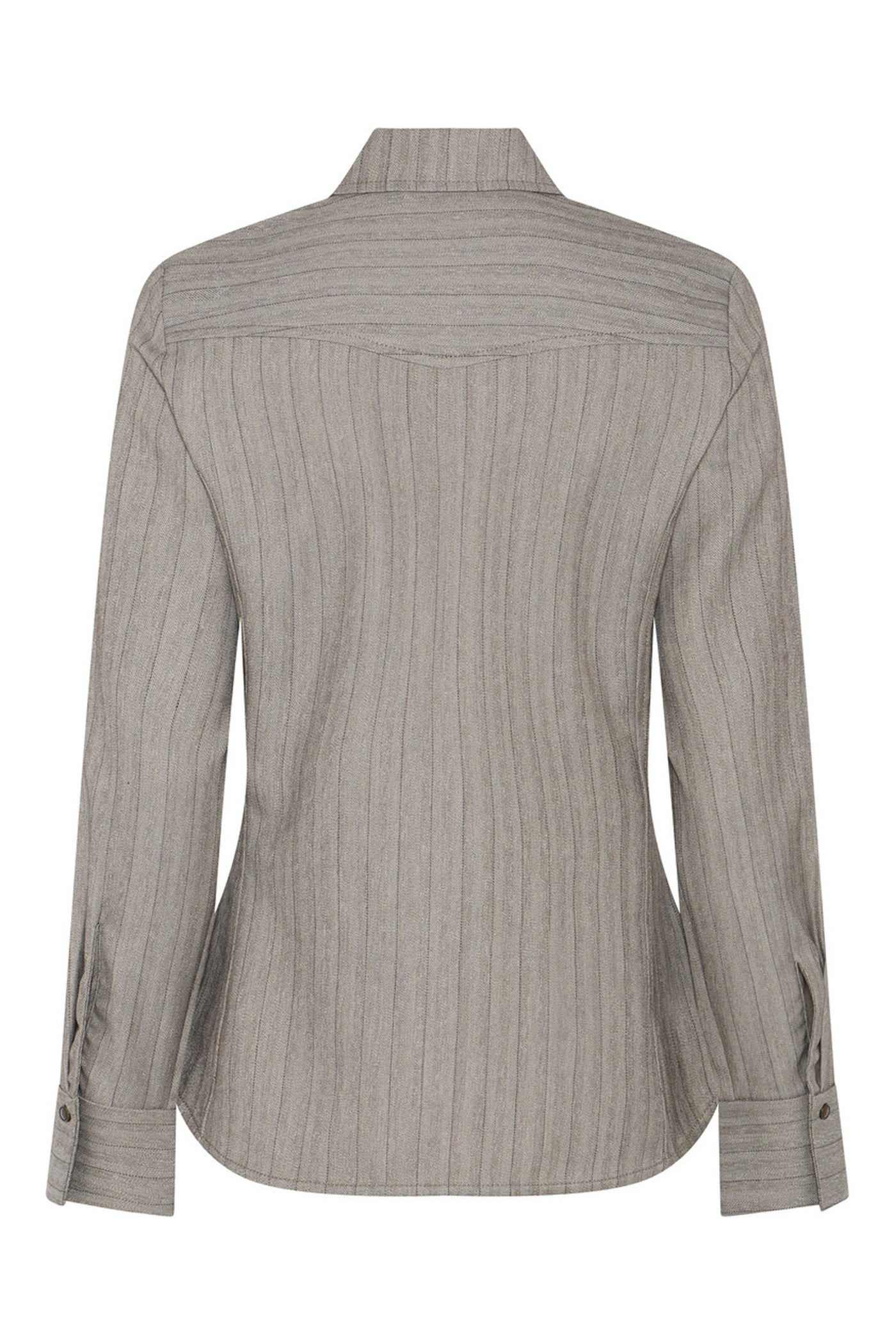 BoxelderBBFuju shirt Pinstripe w sequins - BBW4729