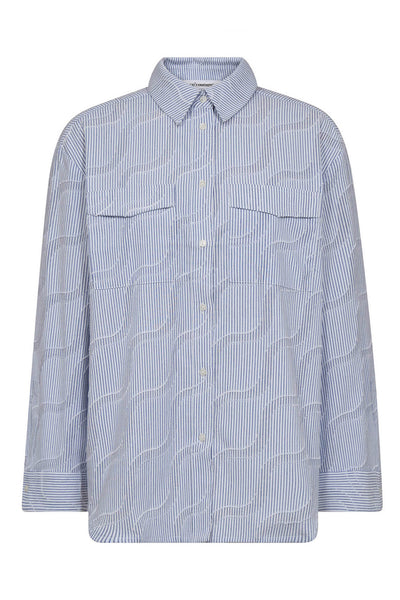 BradyCC Wave Shirt 23-Pale Blue - 45011 Thumbnail