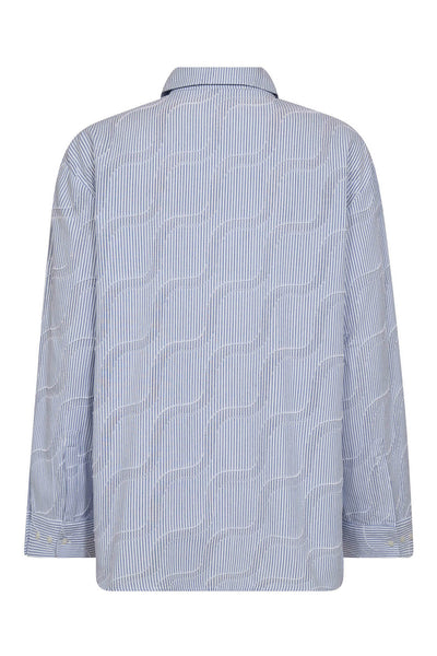 BradyCC Wave Shirt 23-Pale Blue - 45011 Thumbnail