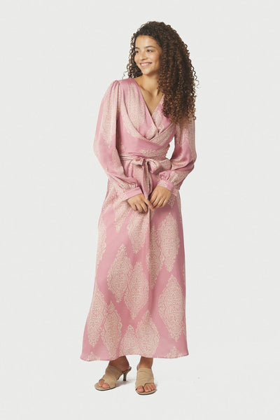 Bretti Paisley Drop Dress Evening Rose - 168466 Thumbnail