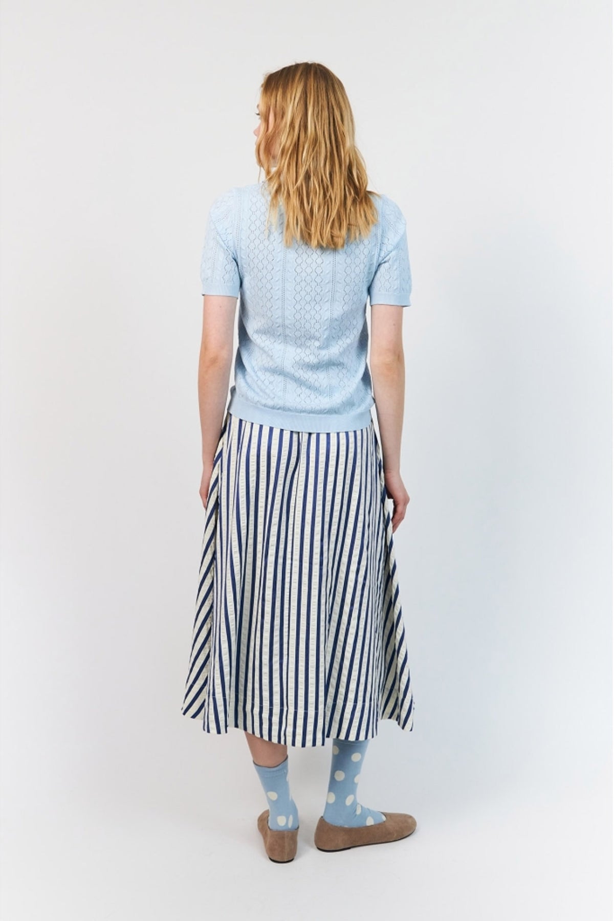 Bristolll Midi Skirt Blue - 26270-2018