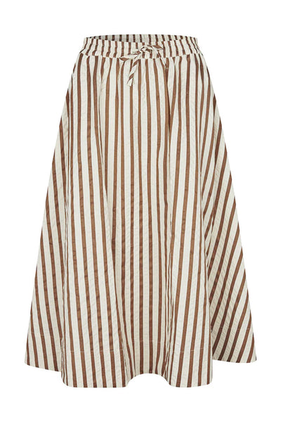 Bristolll Midi Skirt Dark Mokka - 26163-2030 Thumbnail