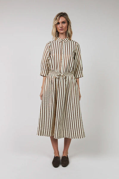 Bristolll Midi Skirt Dark Mokka - 26163-2030 Thumbnail