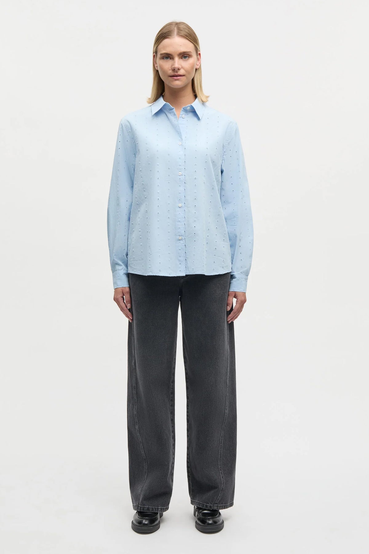 Broda Crane Shirt Cashmere Blue - 205534