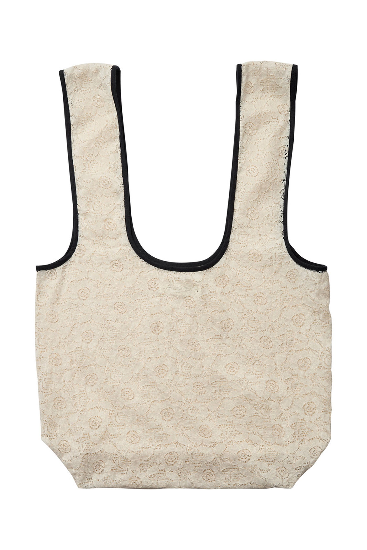 CAIASW LACE TOTE BAG 0101 Off white - S262913