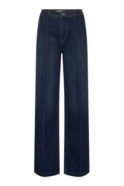 CARISW MID JEANS 5090 Dark denim blue - SNOS430 Thumbnail