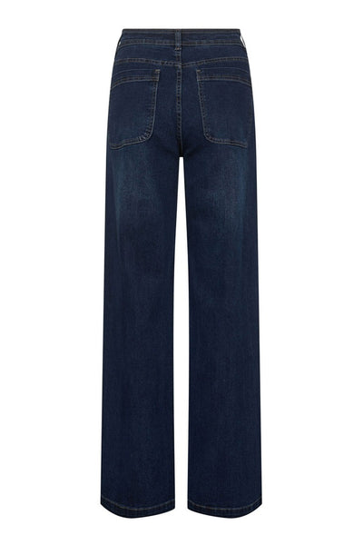 CARISW MID JEANS 5090 Dark denim blue - SNOS430 Thumbnail