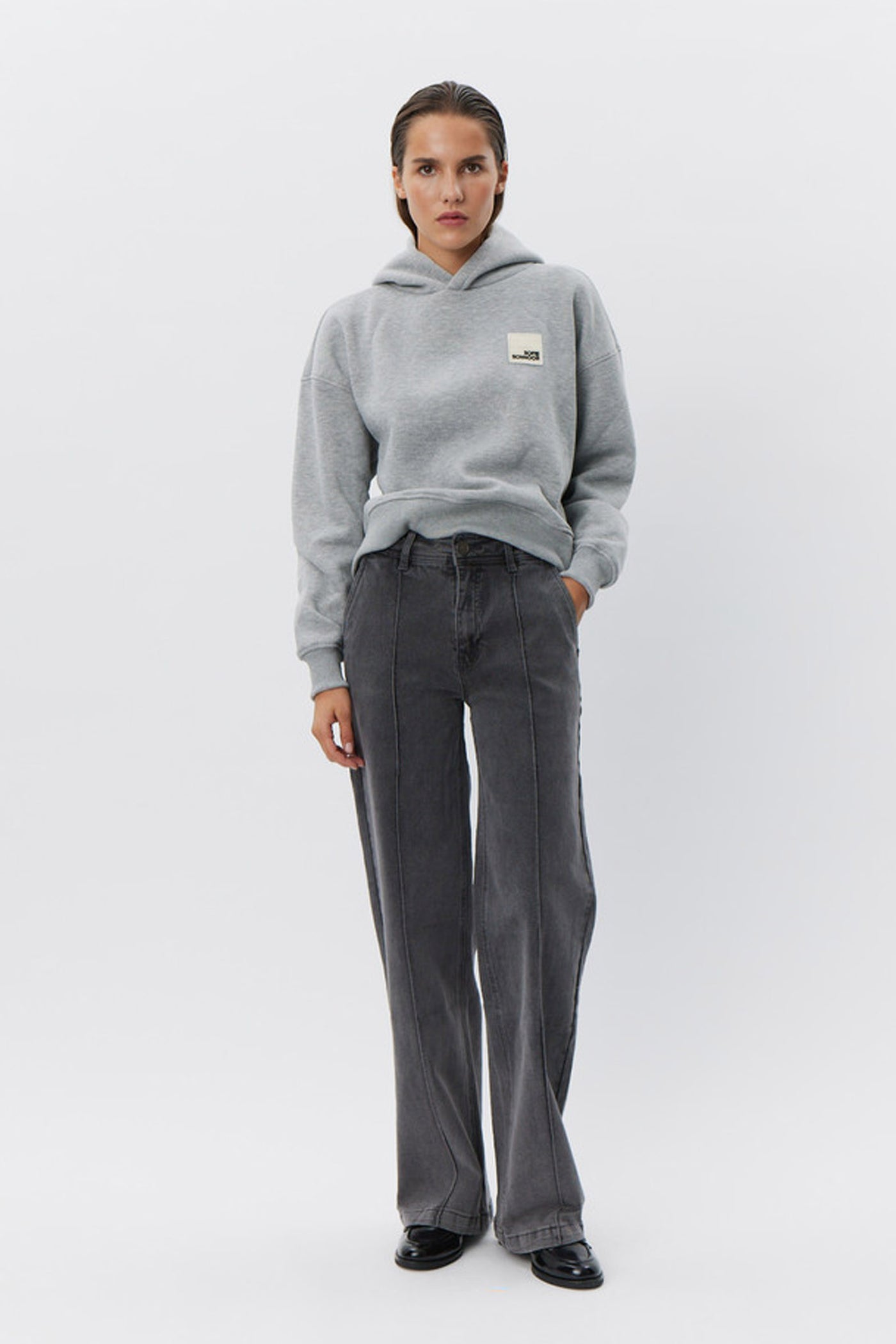 CARISW MID JEANS 8049 Grey Denim - SNOS430