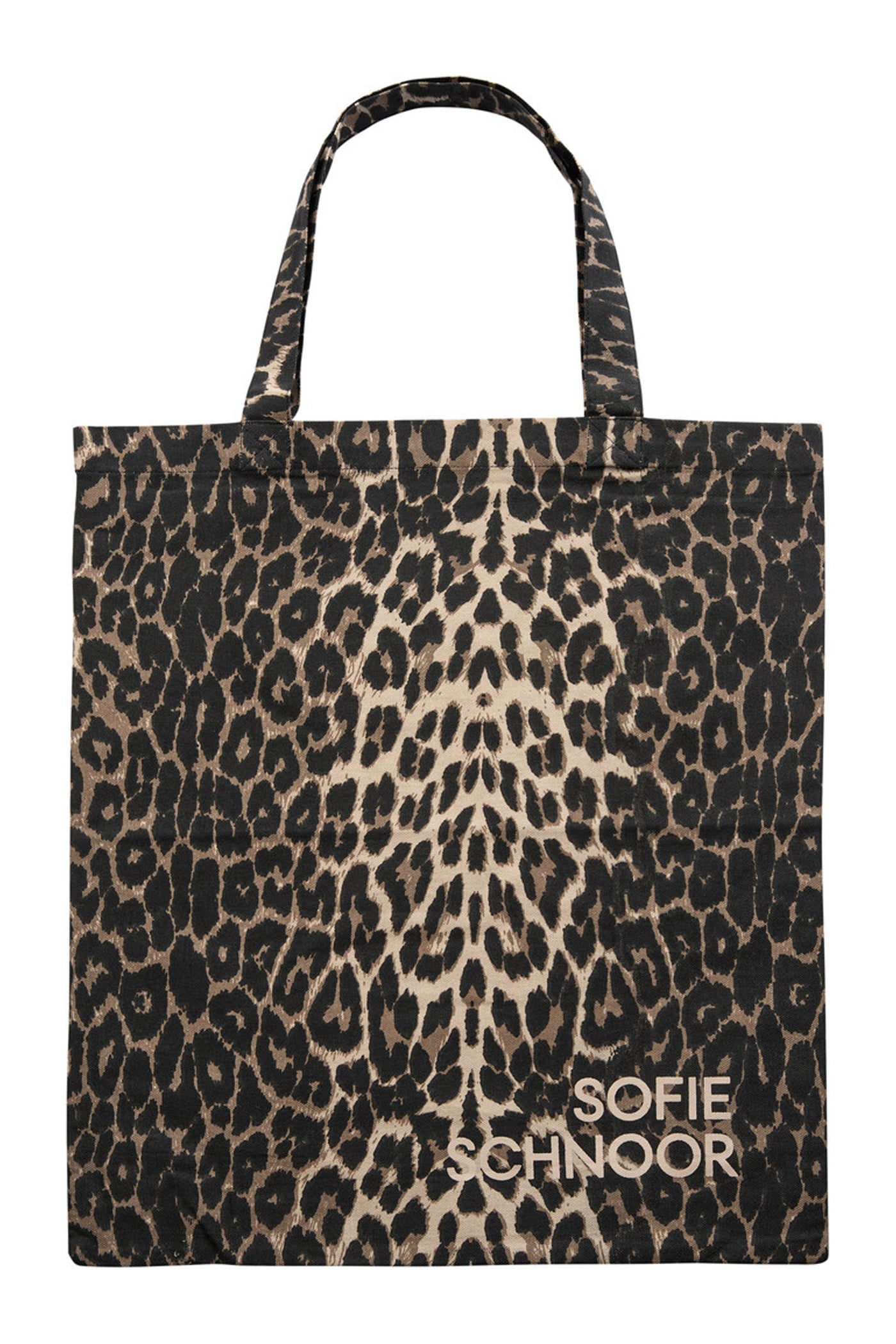 CARLASW TOTE BAG 9086 Light brown leopard
