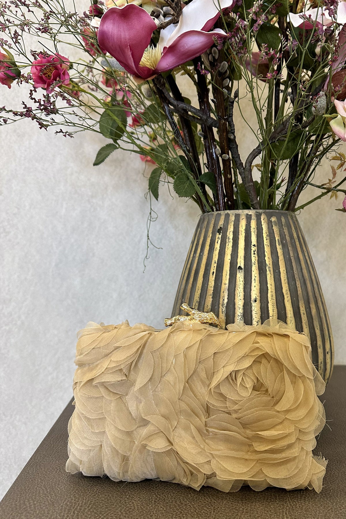 CHIFFON TILBEHØR NUDE - CHIFFON