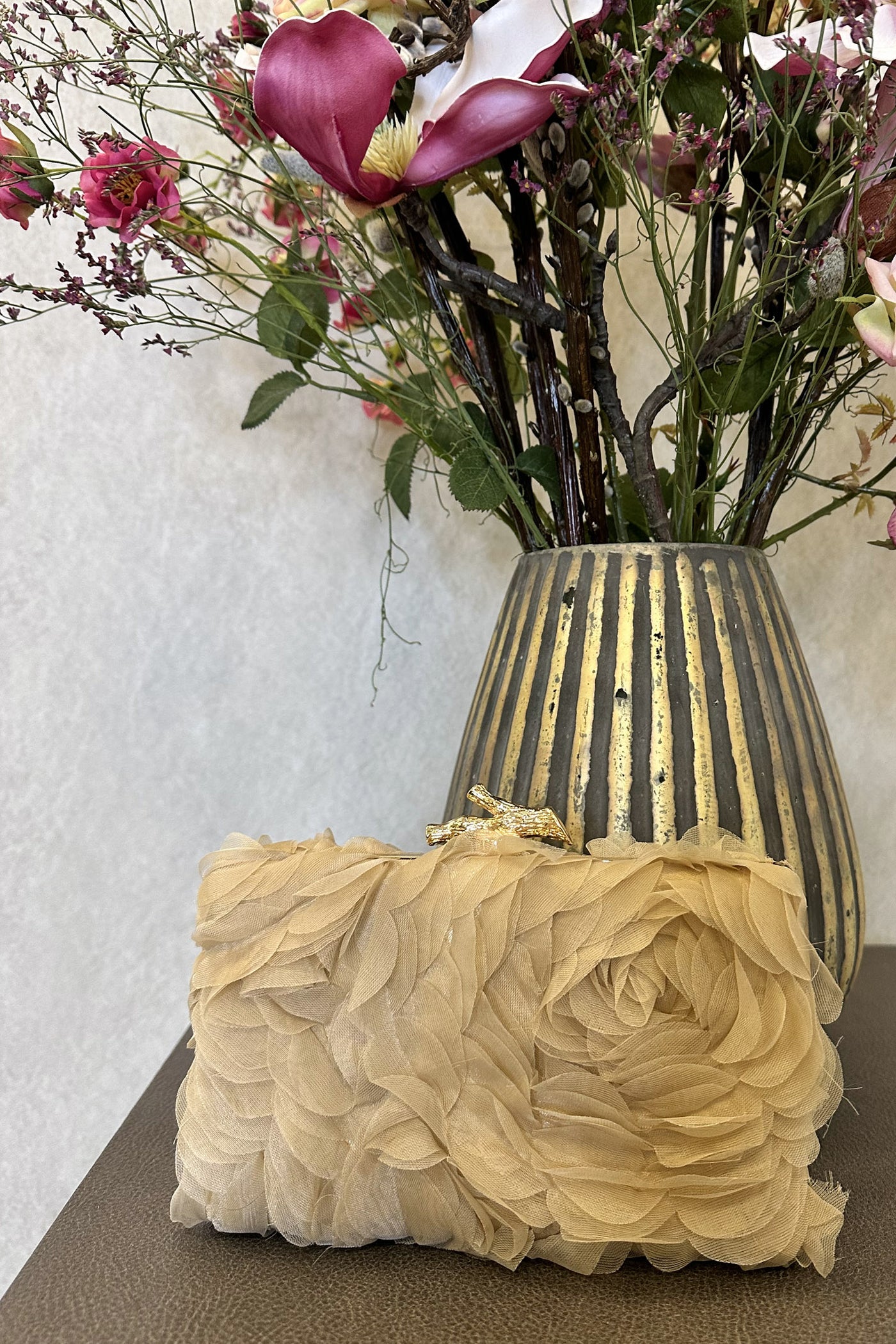 CHIFFON TILBEHØR NUDE - CHIFFON