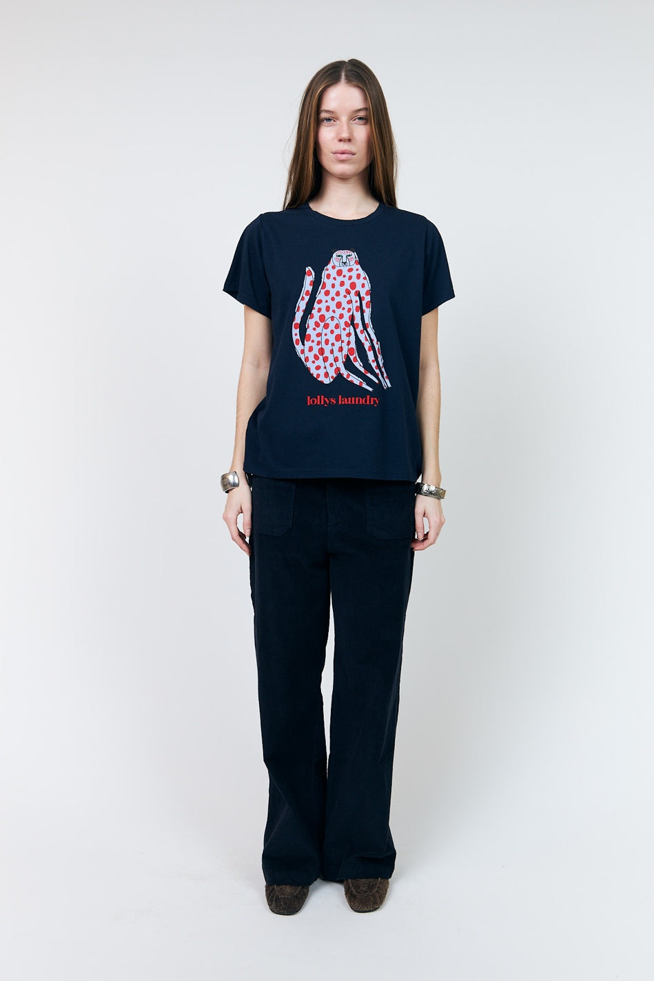 Romall Cat T-Shirt DARK BLUE - 26463-1047