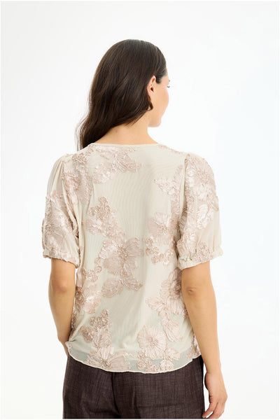 Cadeau blouse CHAMPAGNE - 17213 Thumbnail