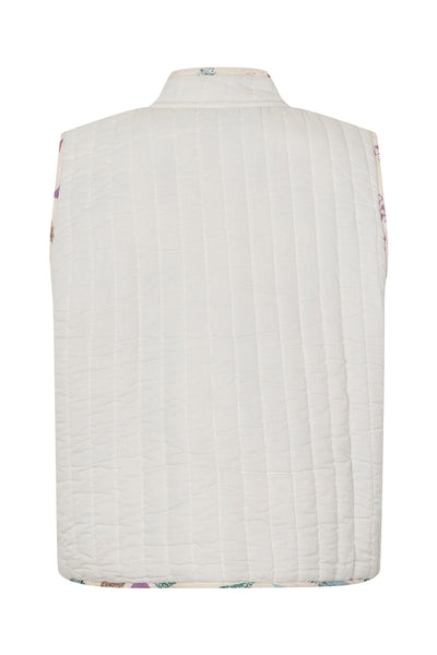 CairoLL Quilted Vest 02 Creme - 26288-1036 Thumbnail