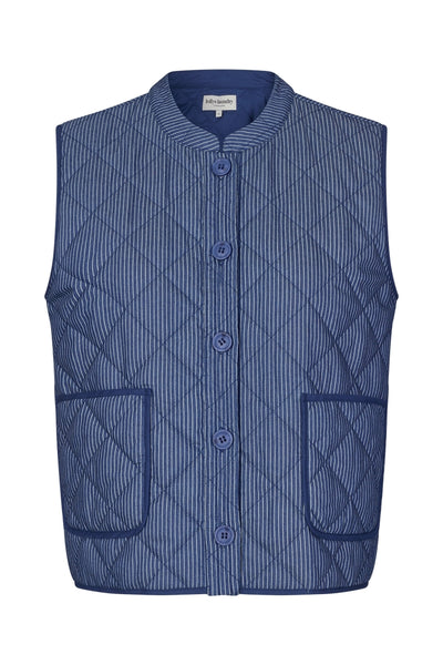 CairoLL Quilted Vest 23 Dark Blue Thumbnail
