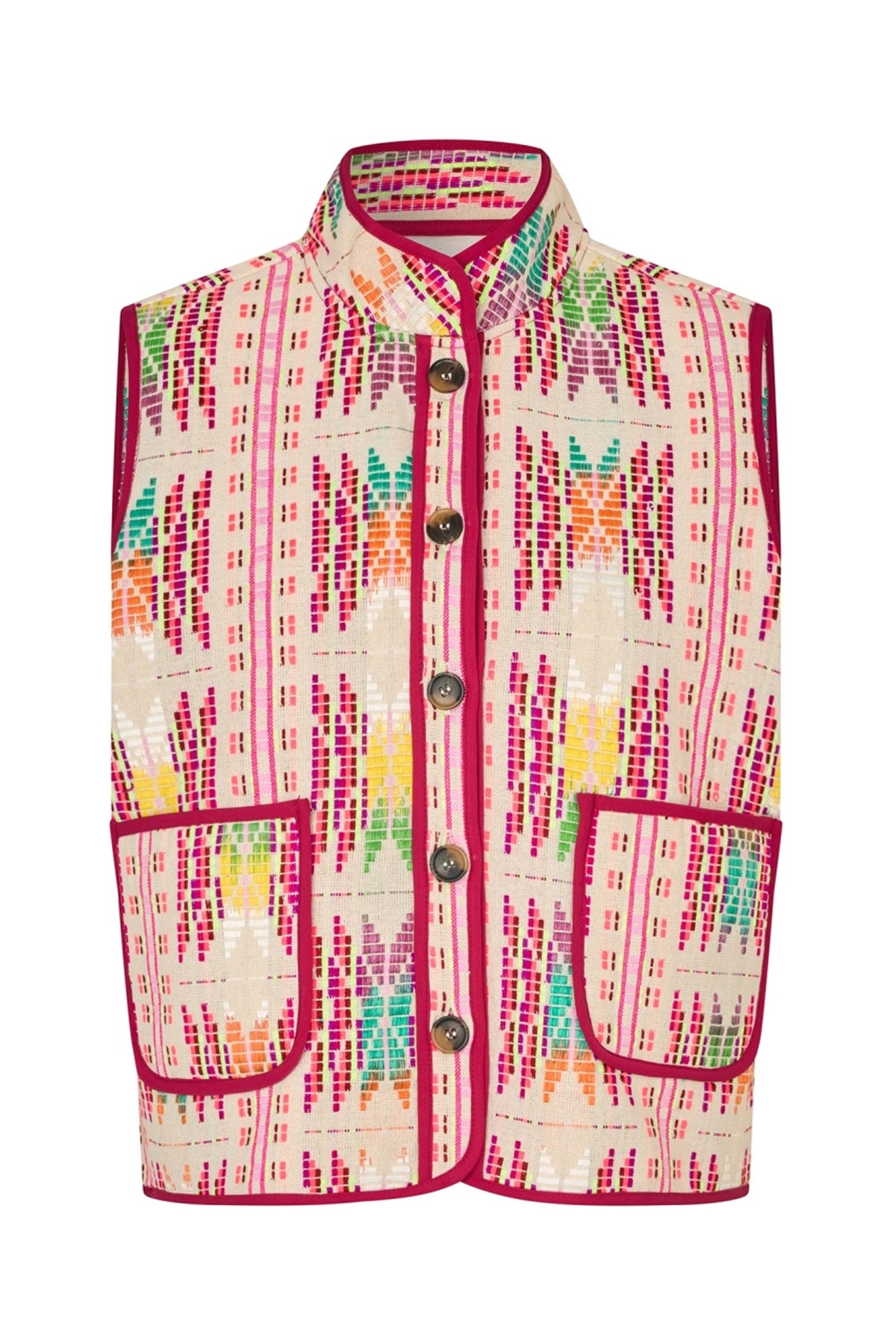 CairoLL Quilted Vest 51 Pink - 26155-1040