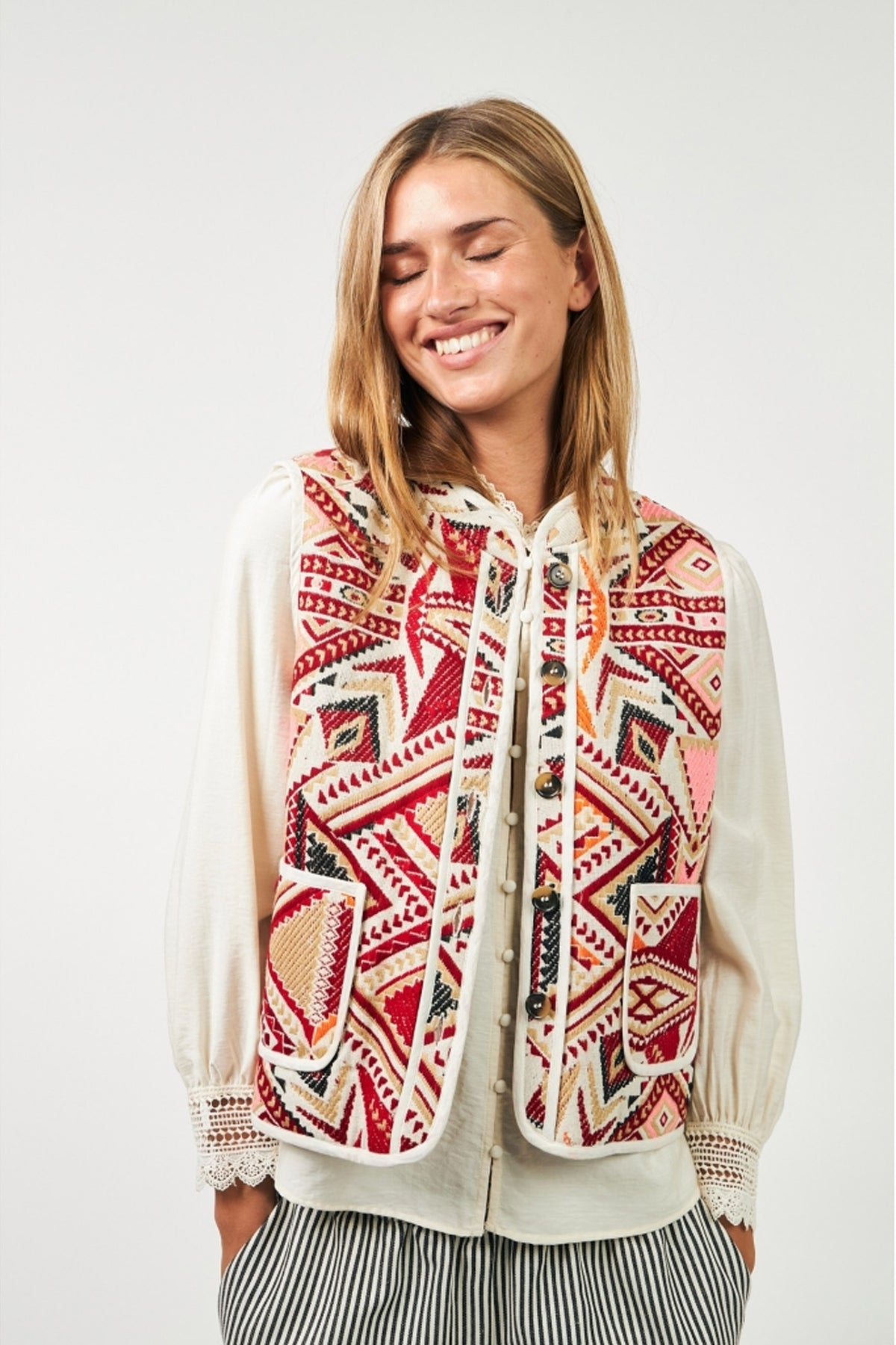 CairoLL Vest SL 30 30 Red - 25530-1026