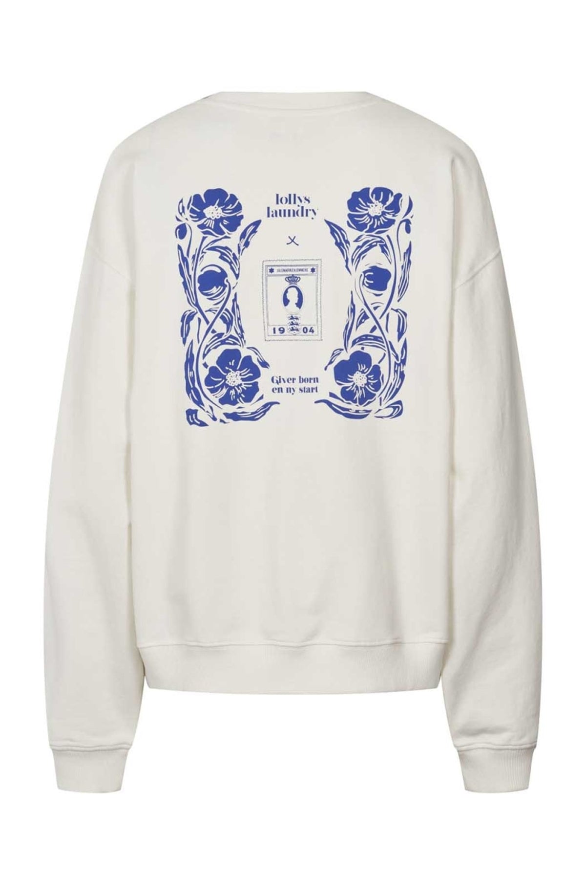 California Julemærke Sweat 02 Creme - 90024-2005