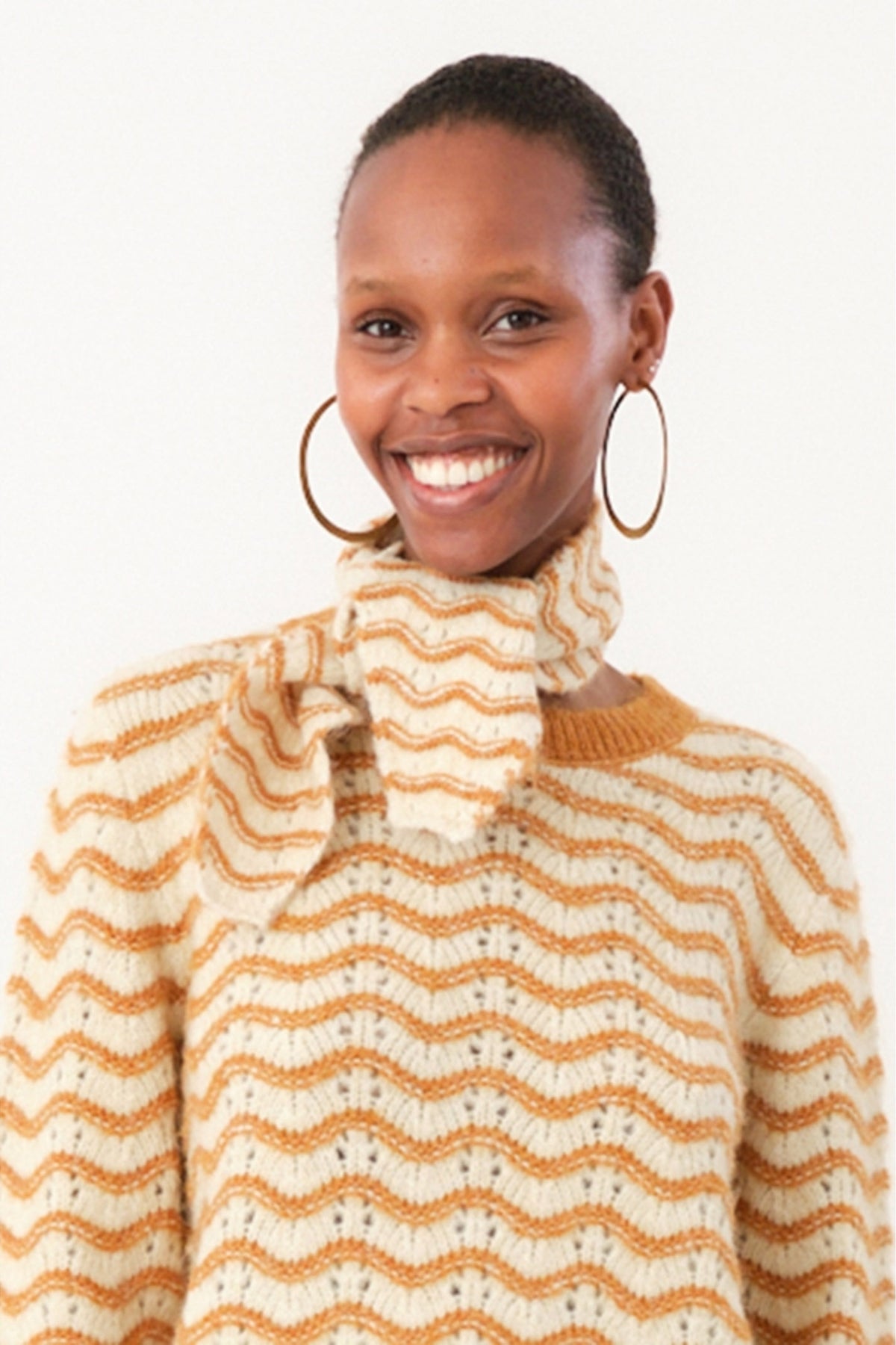 CallieLL Knit Scarf 58 Camel - 25404-00015