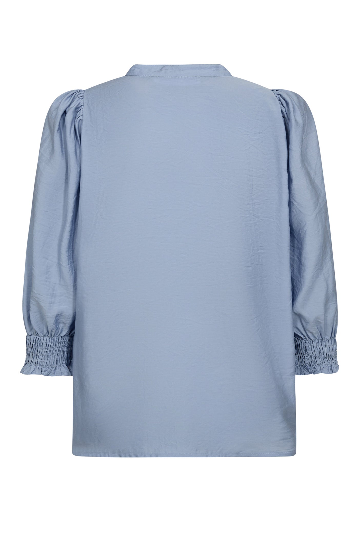 CallumCC Lace Puff V-Shirt 23-Pale Blue - 45173
