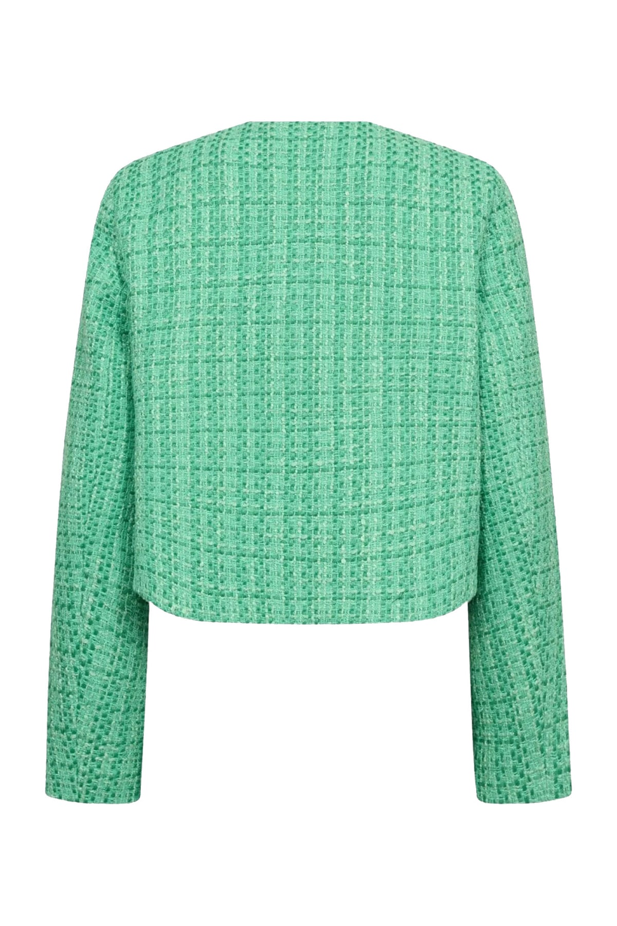 CalvinCC Boucle Jacket 34-Green - 40039