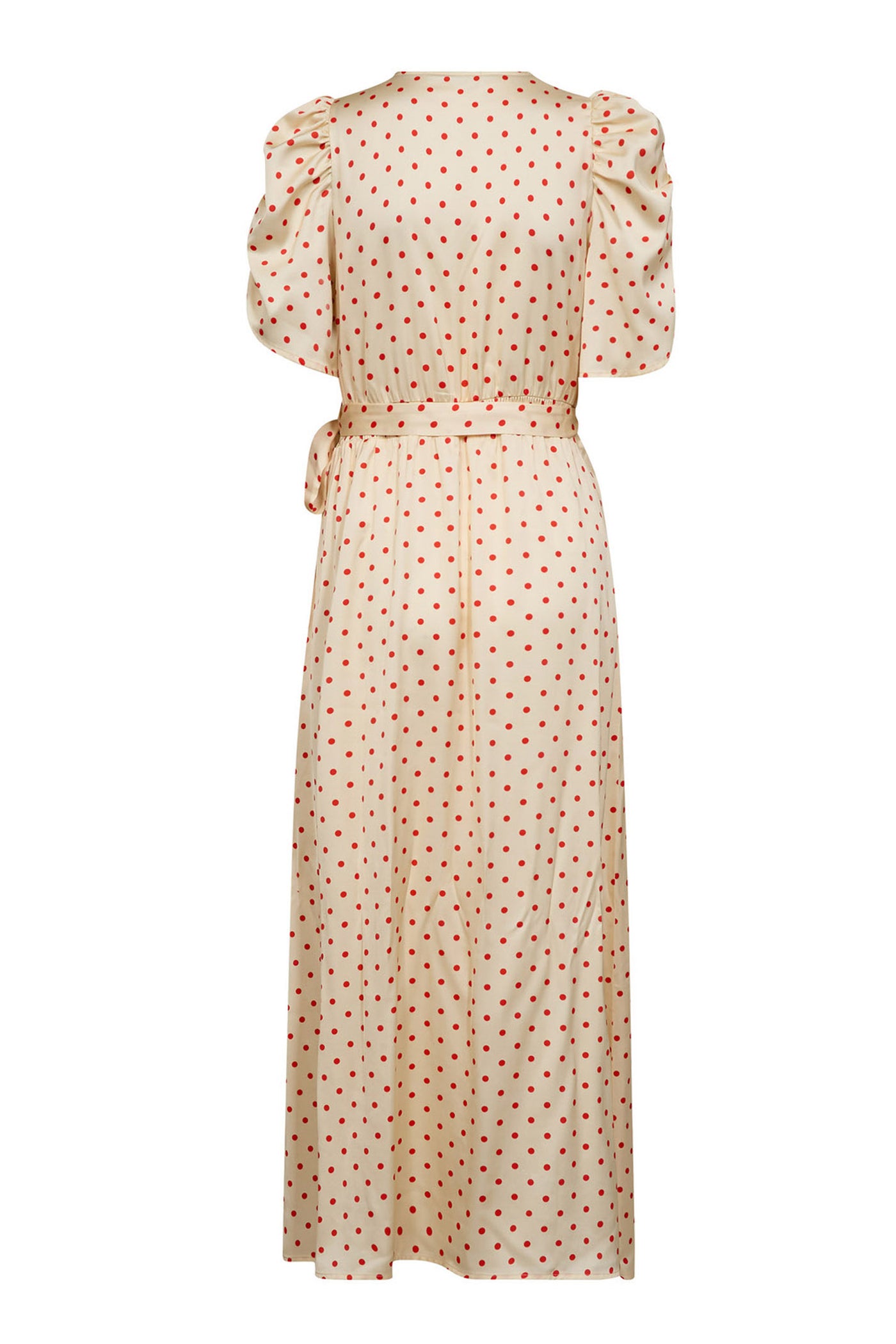 CambriaCC Dot Wrap Dress 11-Off white - 46066