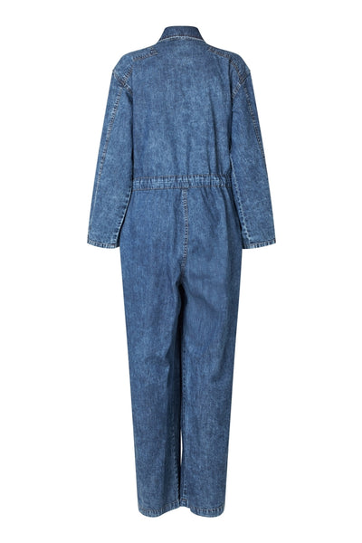 CamdenLL Jumpsuit LS 100 Washed Denim - 25420-4000 Thumbnail