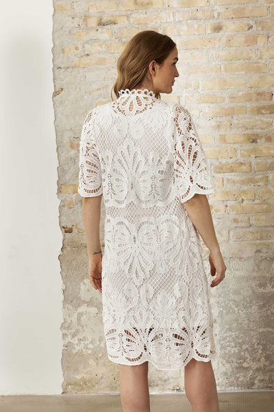 Camila dress White - 16211 Thumbnail