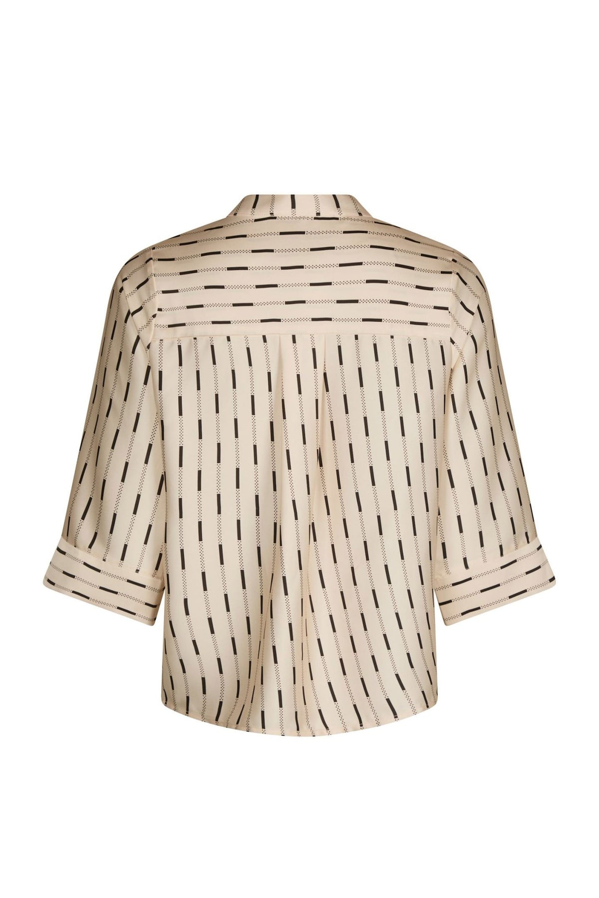 Camile Print Blouse Creme - 169302