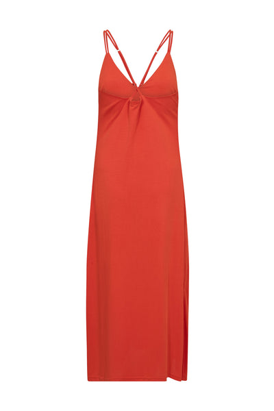 CamillaCC Strap Dress 66-Flame - 46063 Thumbnail