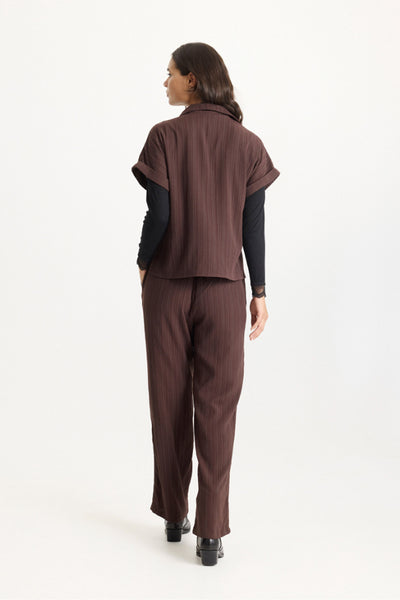Camilla jumpsuit Brown - 16602 Thumbnail