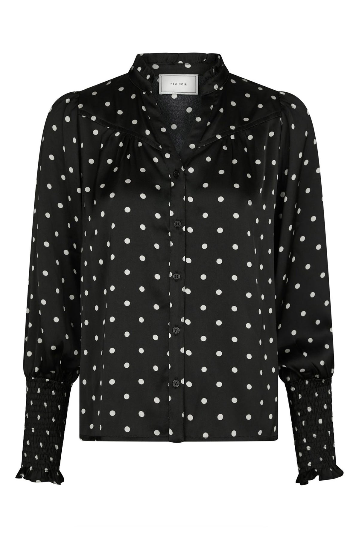 Camisa Dot Blouse Black - 167161