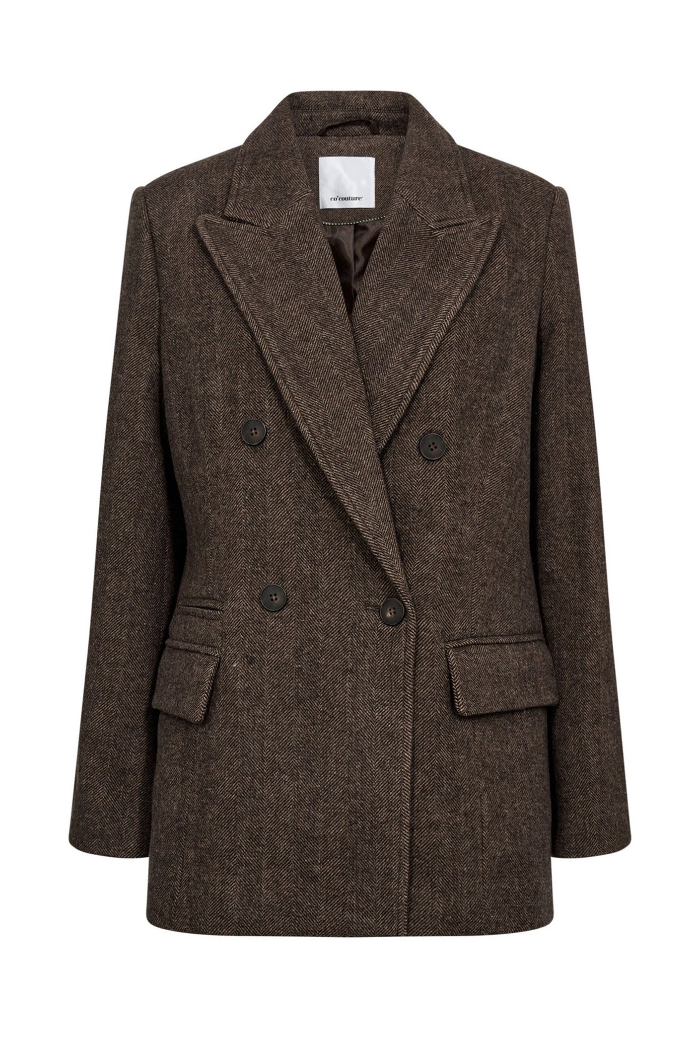 CandiceCC Blazer Jacket 46-Brown - 30340