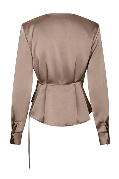 Caprina Heavy SAateen DARK TAUPE - 166961 Thumbnail