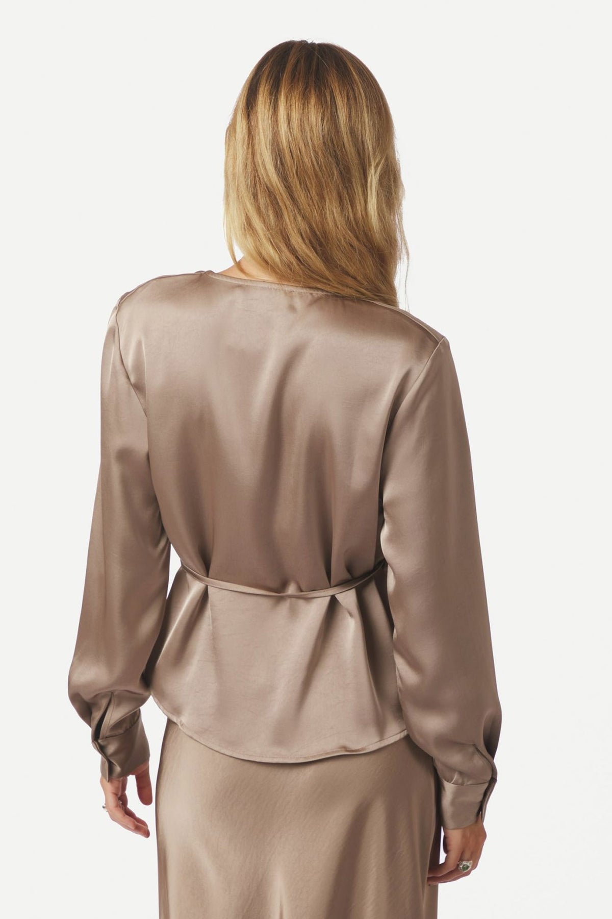 Caprina Heavy SAateen DARK TAUPE - 166961