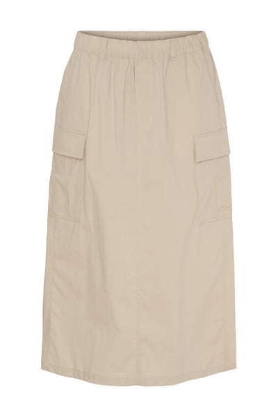 Cargo Pencil Skirt Beige - 40515 Thumbnail