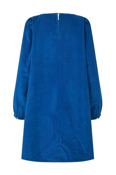 CarlaLL Short Dress 97 Neon Blue - 25445-3018 Thumbnail