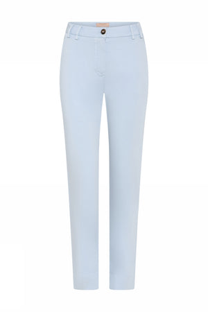 Carli, 7/8 classic chino -Long 4018-Spring Sky - 60000/6528
