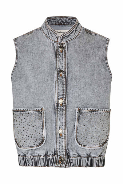 CarmenLL Vest 12 Light Grey - 26109-1006 Thumbnail