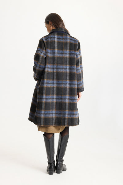 Carrie coat Brown - 16803 Thumbnail