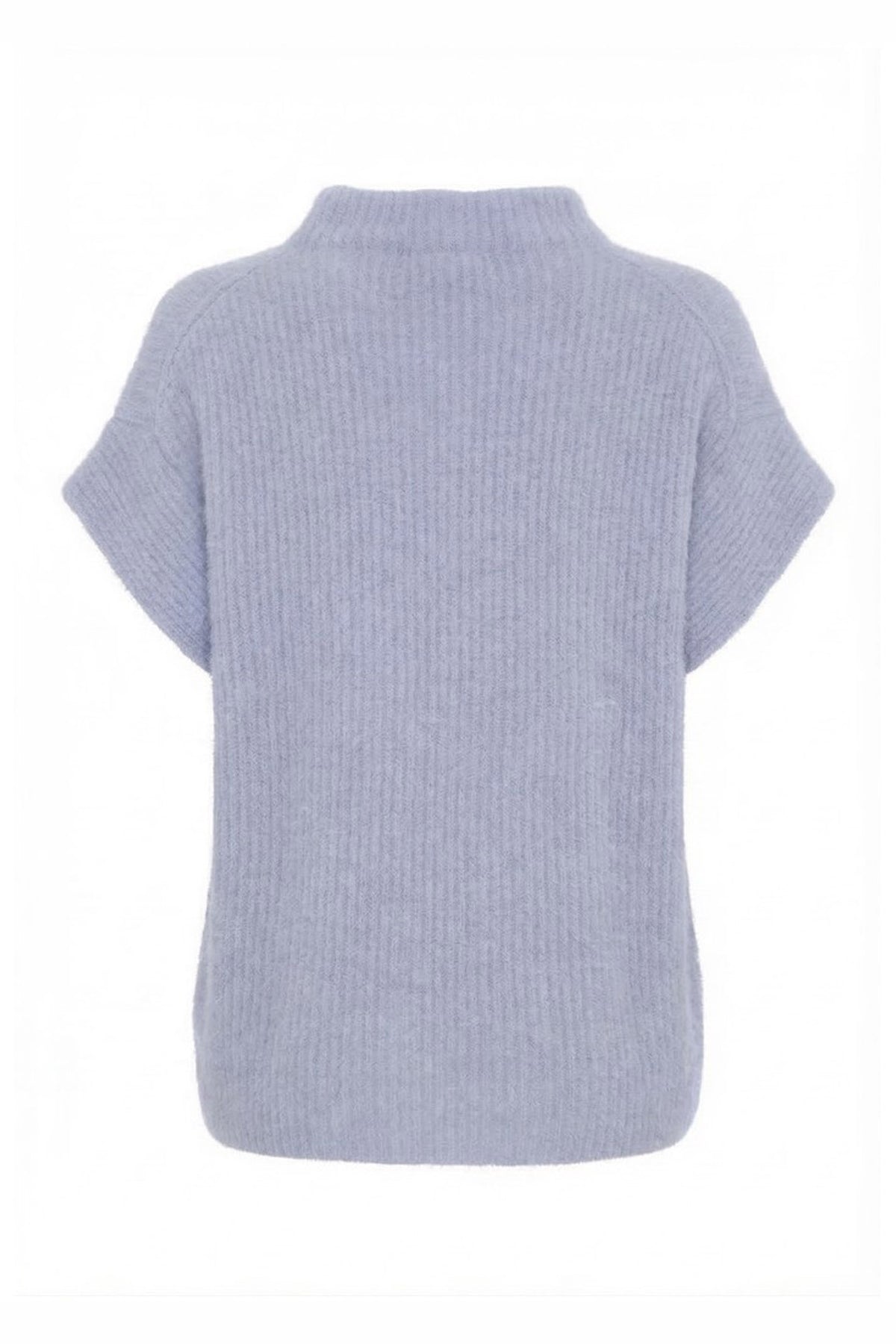 Cashmere Raccoon SS Pullover Light Blue - 500070