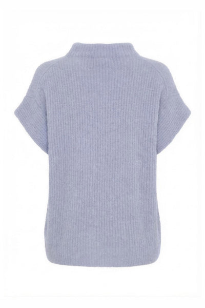 Cashmere Raccoon SS Pullover Light Blue - 500070 Thumbnail