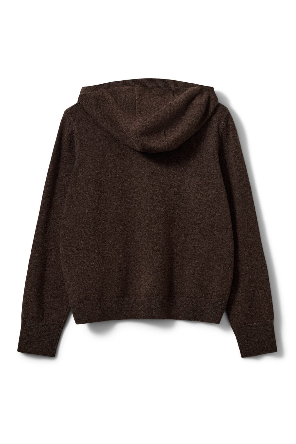 Cassiesw Knit Hoodie Brown Fudge - SNOS765