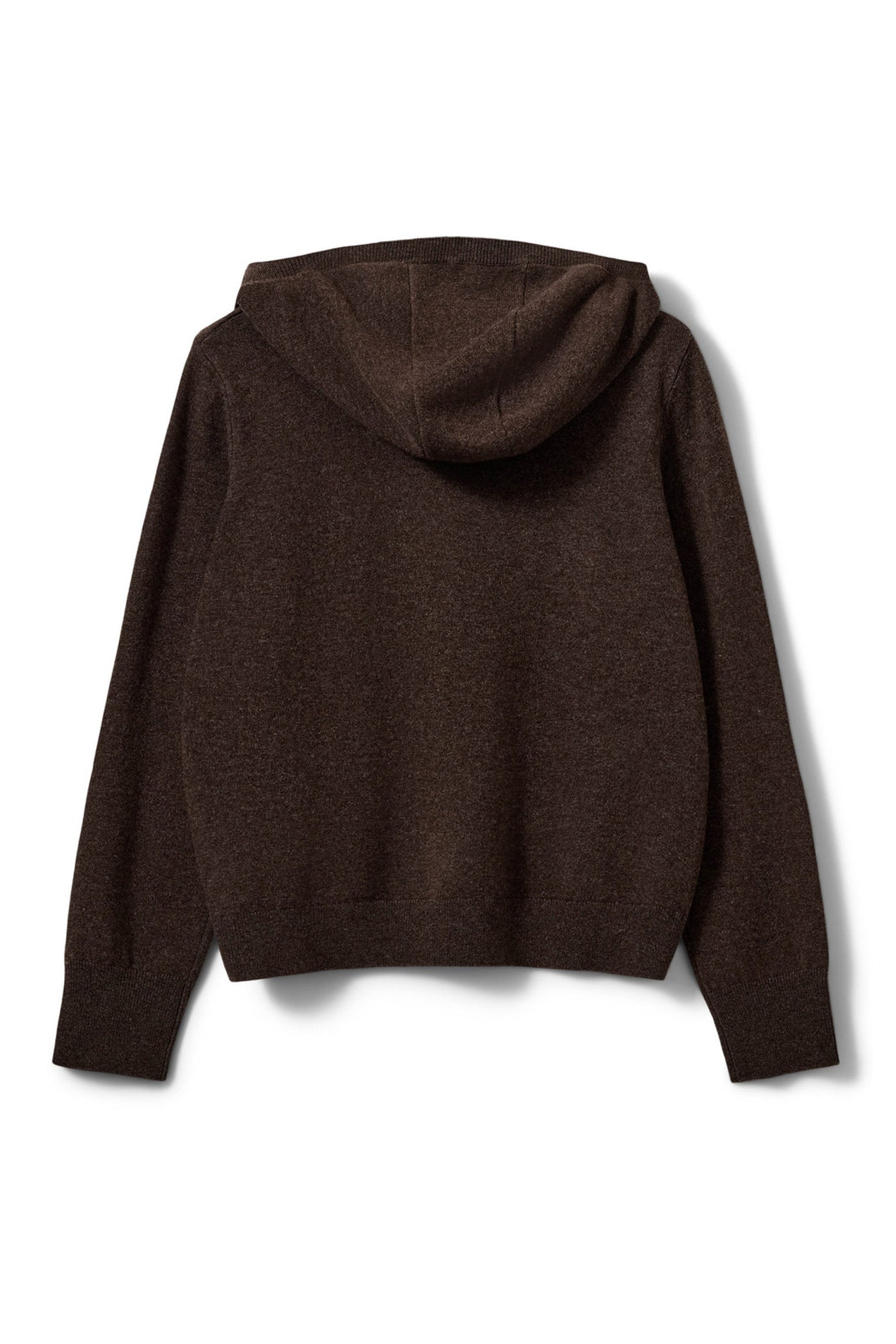 Cassiesw Knit Hoodie Brown Fudge - SNOS765