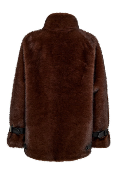 MMNanette Faux Fur Jacket Delicioso - 181500 Thumbnail