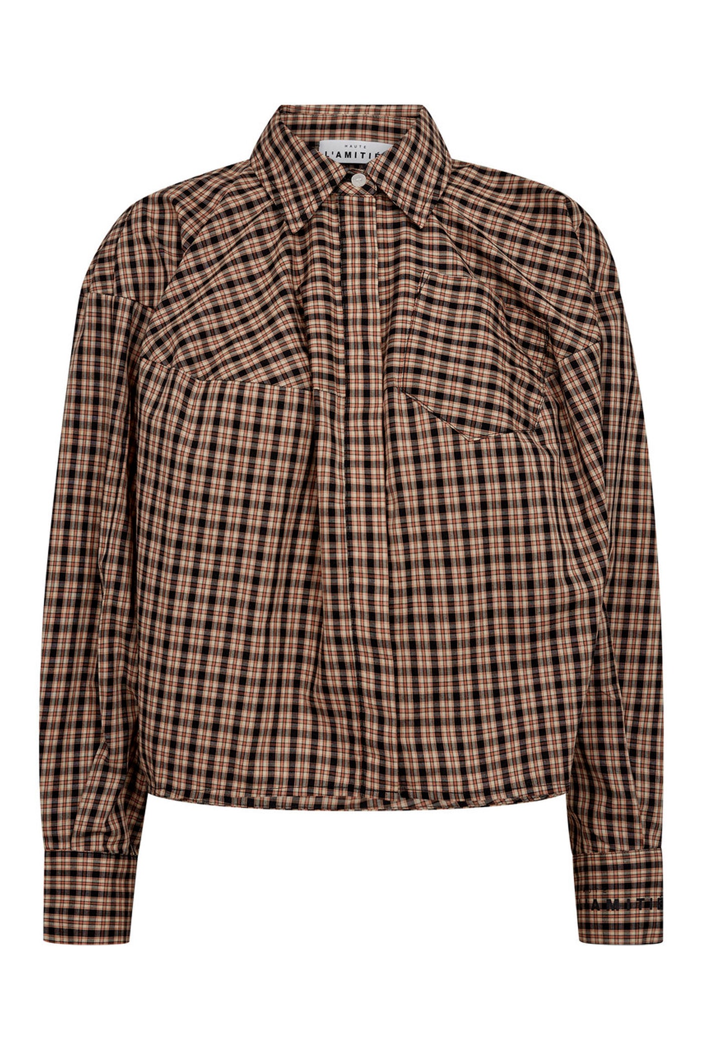 Sophie Dessert Check Shirt Dessert - HL10812