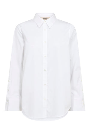 MMWinola Cotton Twil Shirt White - 182350